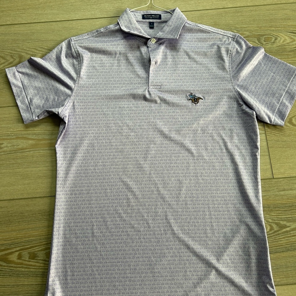 Peter Millar Crown Crafted Polo Shirt with Sleepy Hollow Logo